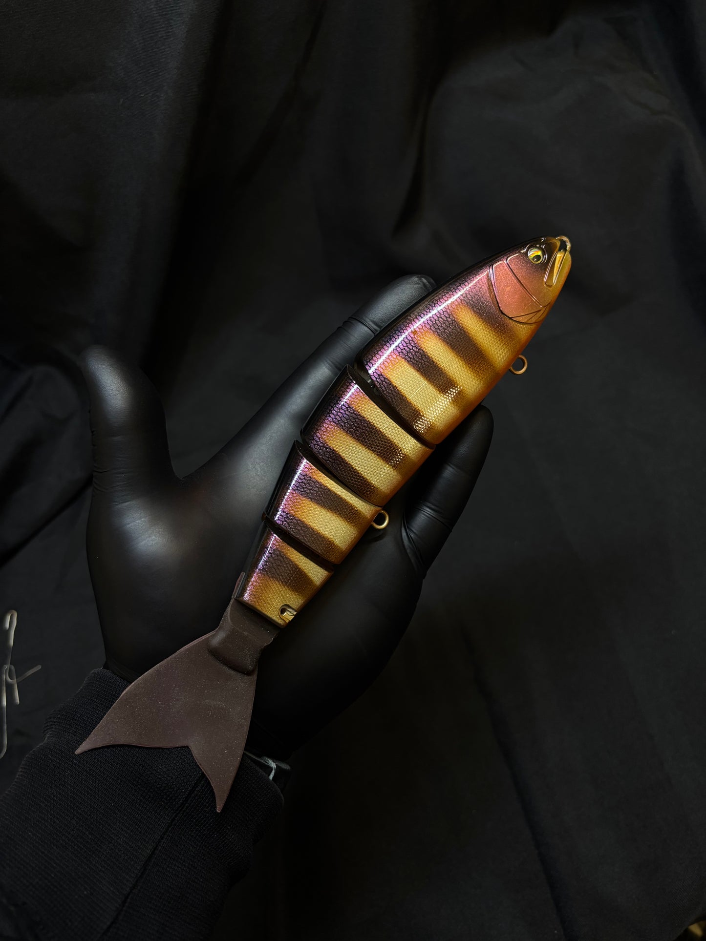 BALAM 245-Leurre brochet articulé artisanal