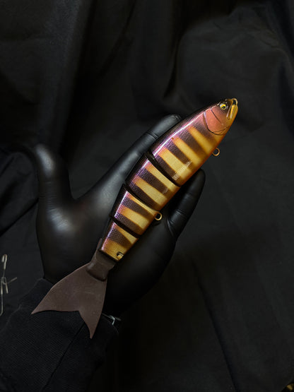 BALAM 245-Leurre brochet articulé artisanal