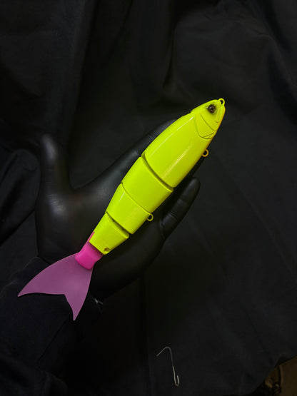 BALAM 245-Leurre brochet articulé artisanal